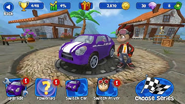 Beach Buggy Racing - Gameplay Walkthrough Part 3 - Coconut Cup  ★★★ (iOS, Android)