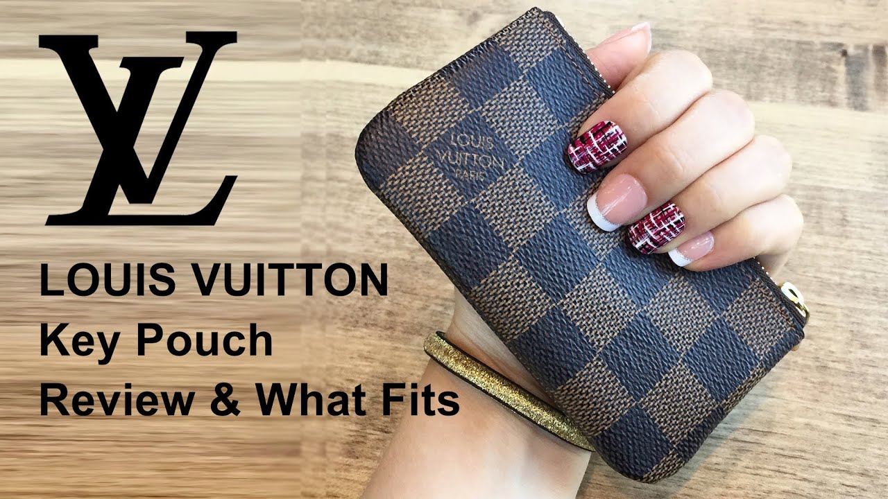 Louis Vuitton Key Pouch  Review and What Fits 