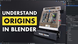 How to Move the Origin Point in Blender With Simple Techniques