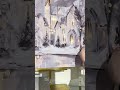 Raz 16" Twilight Tidings Lit Christmas Print Canvas Sign 4670797