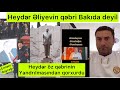 H.Əliyev öz qəbrinin yandrılmasından qorxurdu.Ölmədən öncə vəsiyəti.Onun qəbri haradadır.V.İsgəndərl