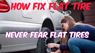 Never Fear Flat Tires Again Easy Tire Repair for ScrewNail Punctures