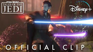 Star Wars Tales of the Jedi Official Clip | Dooku and Mace Windu | Disney+