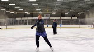 Adult Figure Skating Twizzles and Turns Lesson