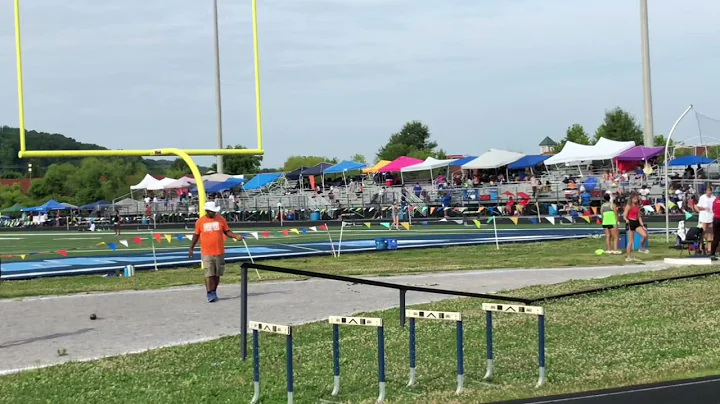 Allison Bowen Throwing Shot Put