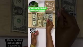 The ASMR Cash Count | $376 To Savings Challenges screenshot 3