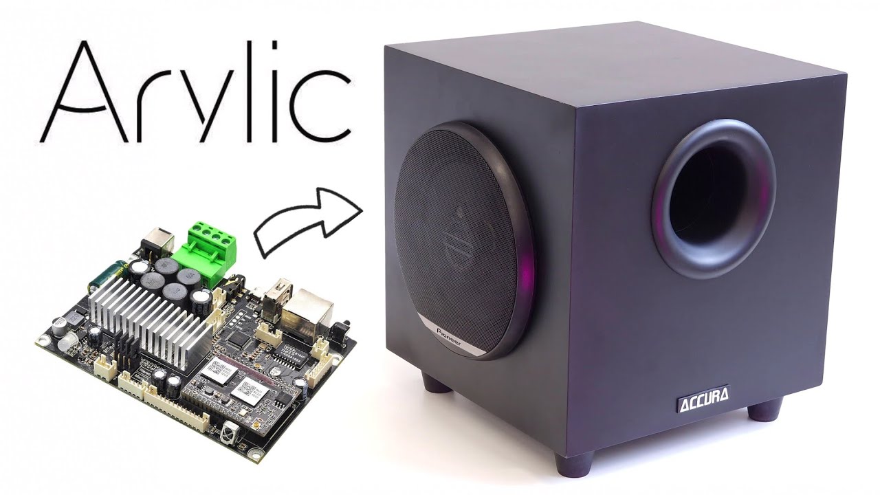 Upgrade and Restoration of Old Subwoofer using Arylic 100W Stereo Online  Stream Amplifier Module