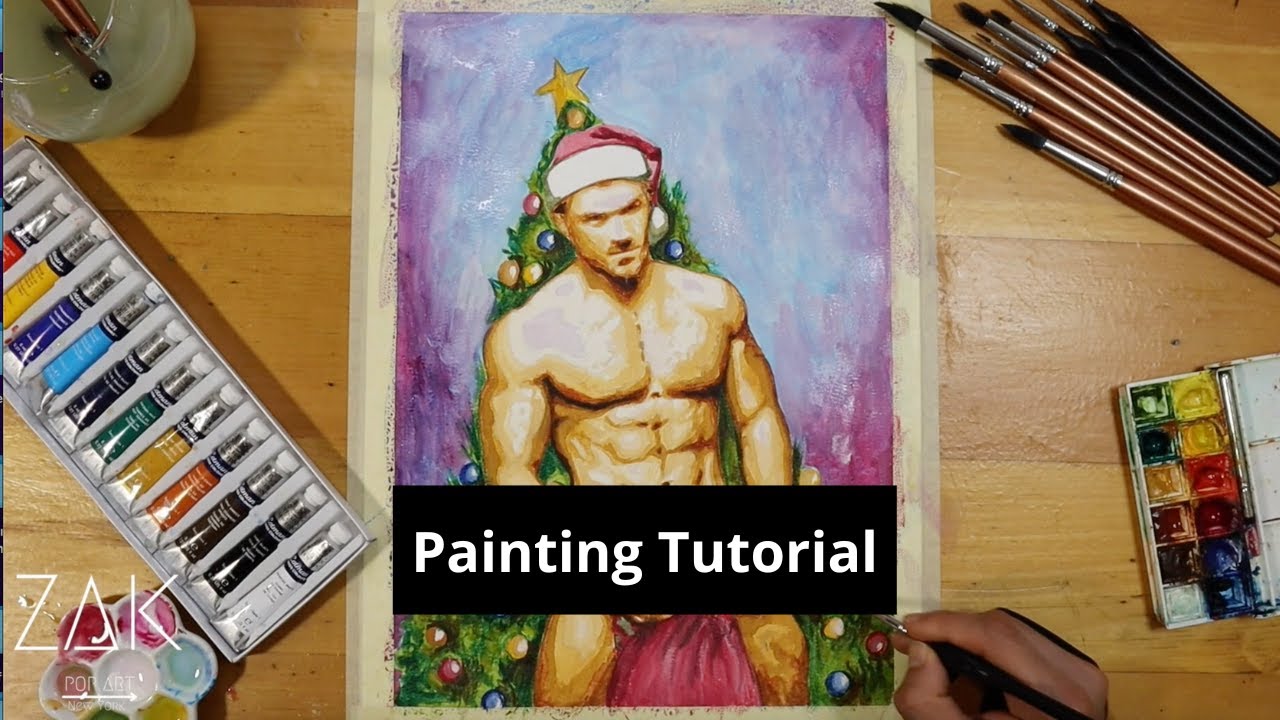 Painting Tutorial Time lapse Episode (54) 