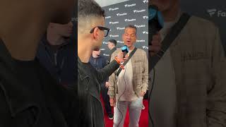 Andre Reed reacts to Joe Brady hire at Fanatics Super Bowl party
