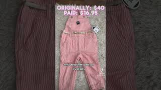 Carters clearance haul