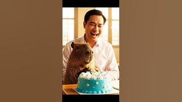 Capybara bị My giấu bóng bay vô bánh kem để troll và cái kết. #capybara #phimhay #funny #giaitri