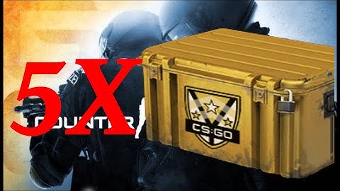 Counter Strike: 5 Huntsman Case Openings