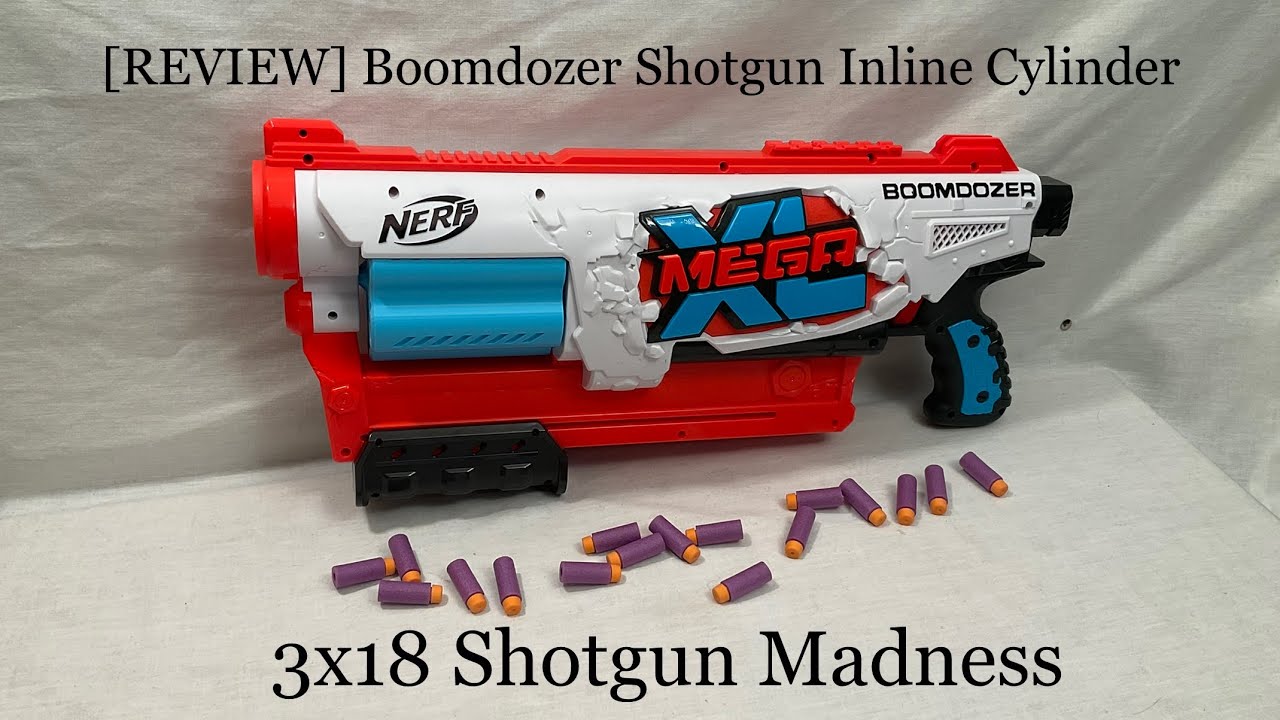 REVIEW] Boomdozer 54-Shot Inline Cylinder by ‪@xfoxgames‬ || 3x18
