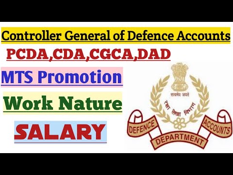 SSC MTS Controller General of Defence Accounts,PCDA,CGDA,CGCA Job Profile,Promotion, Salary,facility