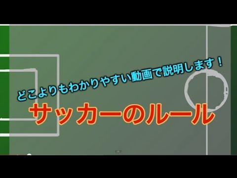 世界一わかりやすいサッカーの初歩的ルール説明 その１ Youtube