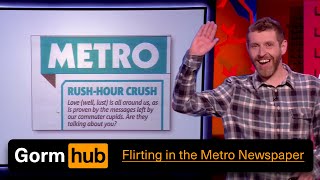 Dave Gorman: Flirting in the Metro Rush Hour Crush Column | Modern Life is Goodish