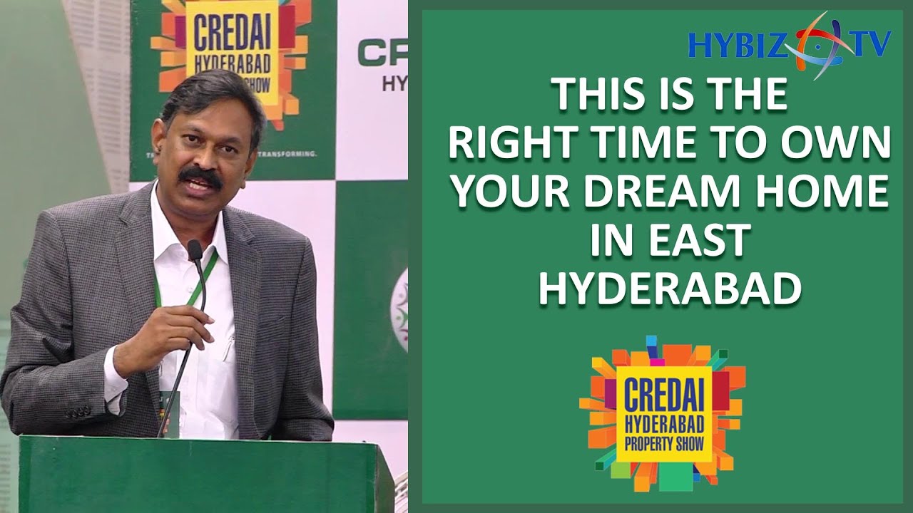Ramchandra Reddy, CREDAI Telangana | Credai Hyderabad Property Show 2019