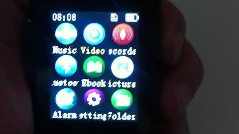 1.8" Rockstar Portable MP3 Player Playing AVI Video (Button and non-FM vesion) $10