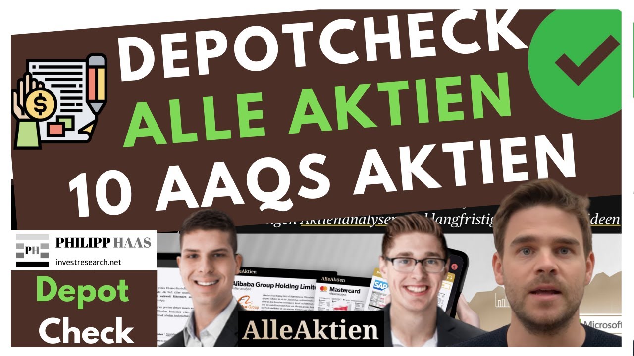Depotcheck Alleaktien Qualitatsaktiendepot Im Schnellcheck Youtube