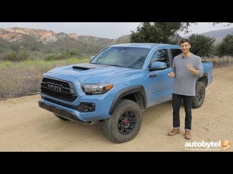 2018 Toyota Tacoma TRD Pro Off-Road Test Drive Video Review - YouTube