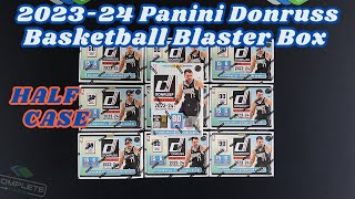 2023-24 Panini Donruss Basketball blaster box Half Case opening