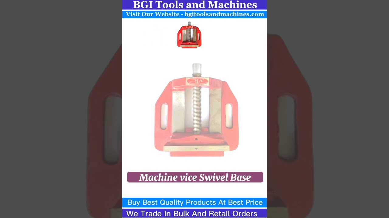 Machine vice Swivel Base 