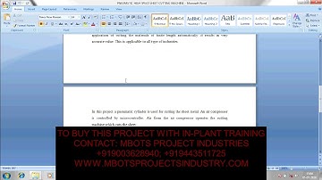 DESIGN AND FABRICATION OF PNEUMATIC HIGH SPEED SHEET CUTTING MACHINE MECHANICAL PROJECT