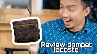 REVIEW DOMPET LACOSTE JUTAAN RUPIAH!!😱
