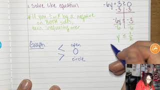 Solving and Graphing 2-Step Inequalities