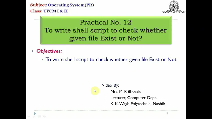 Shell Script to Check file Exist or Not - DayDayNews