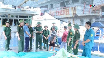 Kiểm tra công tác sẵn sàng ứng phó với cơn bão số 3