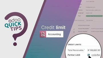 Odoo Quick Tips - Credit Limits [Accounting]
