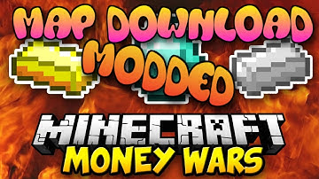 Minecraft: Xbox 360/One/PS3/PS4/Wii U - MODDED MONEY WARS MAP W/DOWNLOAD