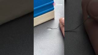 Car wrap bubbles removal #car #bubble #hack
