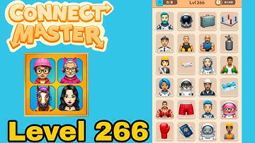 Connect master match puzzle level 266 solution walkthrough 