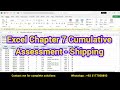 Excel Chapter 7 Cumulative Assessment - Shipping | Exp22_Excel_Ch07_Cumulativeassessment_Variation