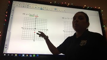 Graphing absolute value functions day 1 video part 2