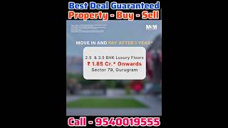 Antalya Hills | Sector 79 Gurgaon | #9540019555 | M3M Antalya Hills | Low Rise Floors