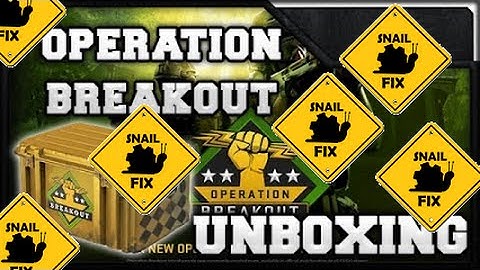 Operation Breakout Case Opening and Trade-Up Contract