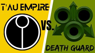 Speeding To Sky Sharks! - Tau Empire Vs Death Guard - Dow: Unification