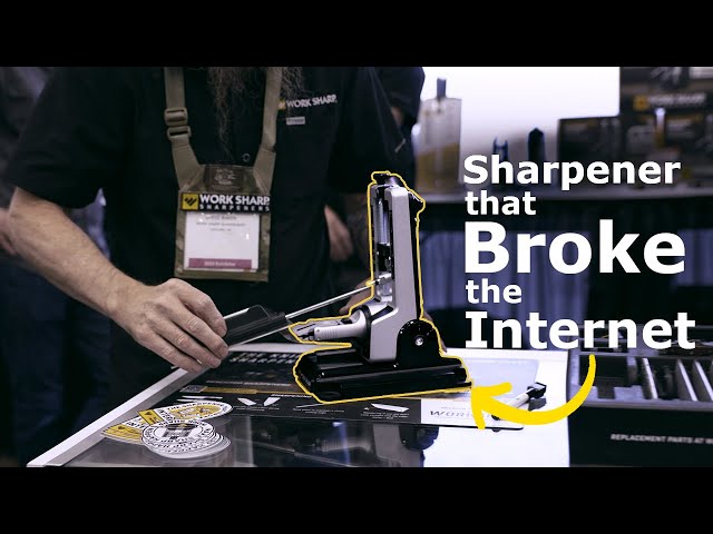 Worlds First Look! The New Work Sharp Professional Precision Adjust. Knife  Sharpening Made Better 