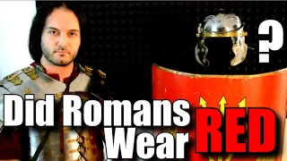 Did Roman Soldiers Wear Red Tunics?