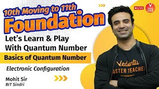 JEE 2023 - Foundation | Basics of Quantum Number, Electronic Configuration | IIT JEE Chemistry