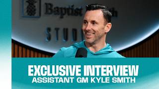 Exclusive interview with Assistant GM Kyle Smith ahead of the 2026 NFL Draft | Miami Dolphins