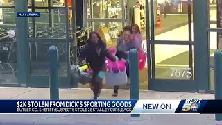 Surveillance appears to catch $1k worth of Stanley cups being stolen from store