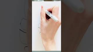 How to Create Satisfying Art for Palm  leave #palm #art #artist #drawing #short #shorts #shortvideo