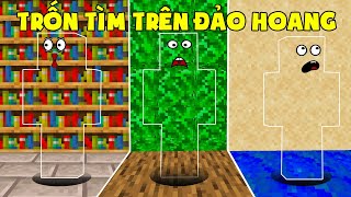 MINI GAME : TRÒ CHƠI TRỐN TÌM ** THỬ THÁCH T GAMING VÀ NOOB TEAM TRỐN TÌM TRÊN ĐẢO HOANG MINECRAFT