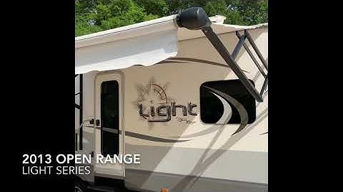 2013 open range light 274RLS