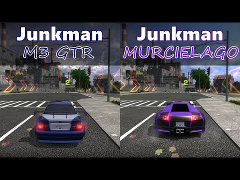 BMW M3 GTR VS Murcielago Junkman Performance Drag Race in NFS MW