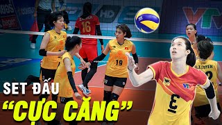 Set đấu "CỰC CĂNG" trước đối thủ kỵ dơ Thái Lan của các cô gái Việt Nam.